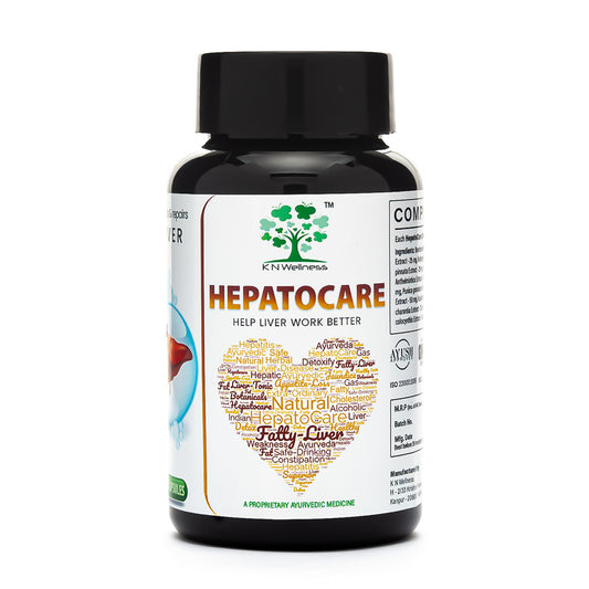 HEPATOCARE - Natural Ayurvedic capsules for liver detox and fatty liver