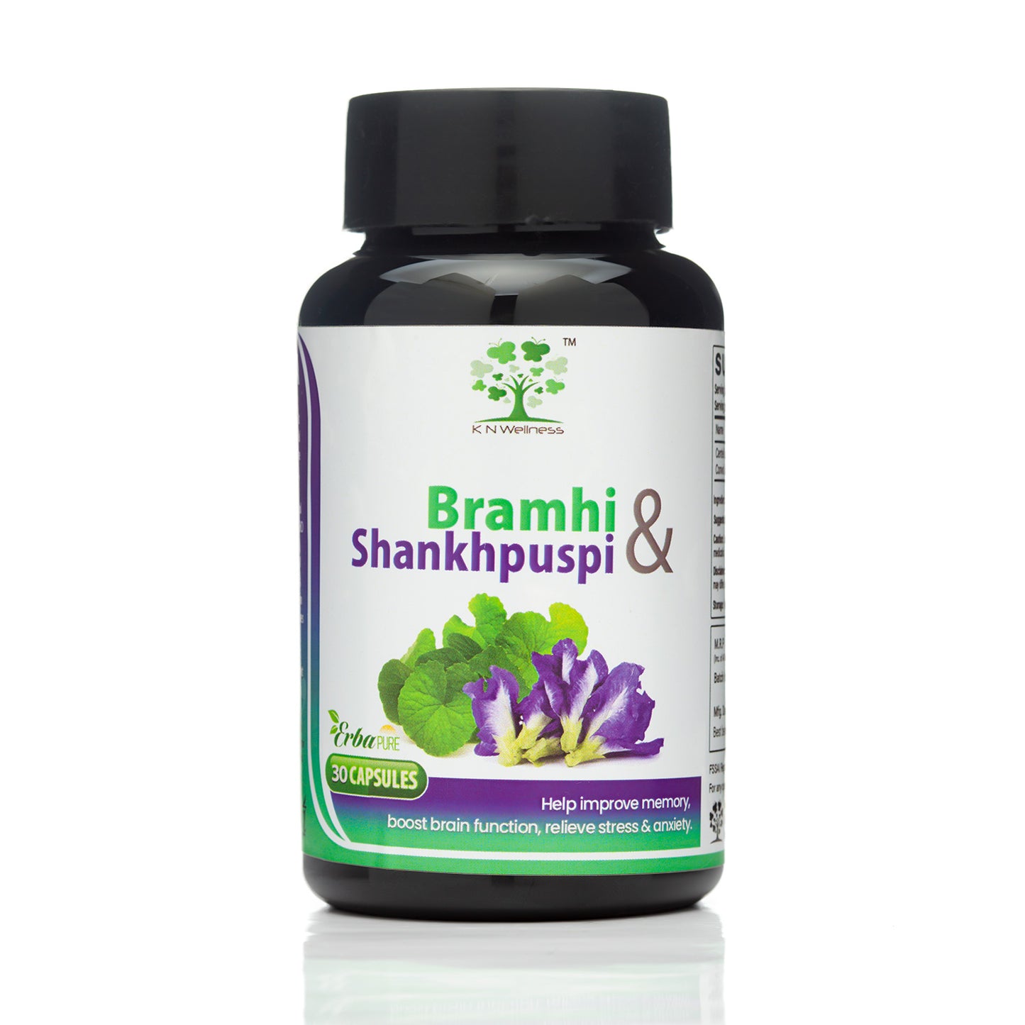 BRAHMI & SHANKHPUSHPI - Bramhi (Centella asiatica) and Shankhpuspi (Convolvulus Pluricaulis) Extract