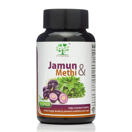 JAMUN & METHI - Jambolan (Syzygium cumini) & Fenugreek (Trigonella foenum-graecum) extract