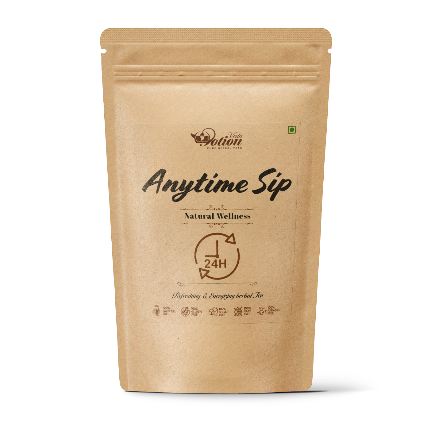 PotionVeda ANYTIME SIP - Refreshing & energizing herbal tea