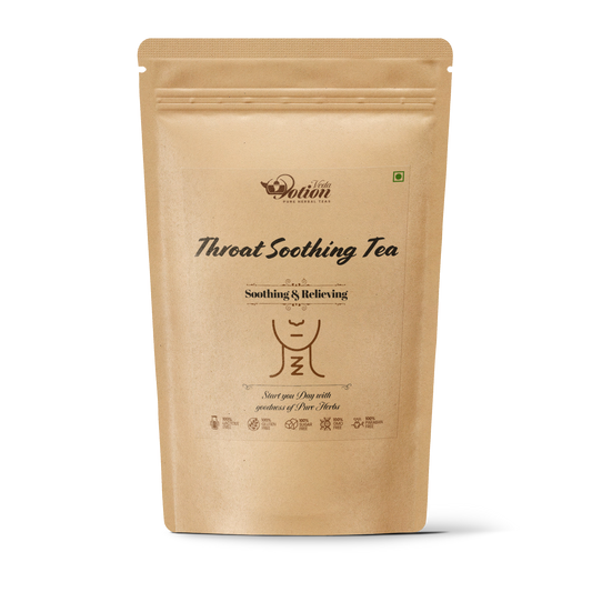 PotionVeda THROAT SOOTHING TEA - Soothing & relieving herbal tea