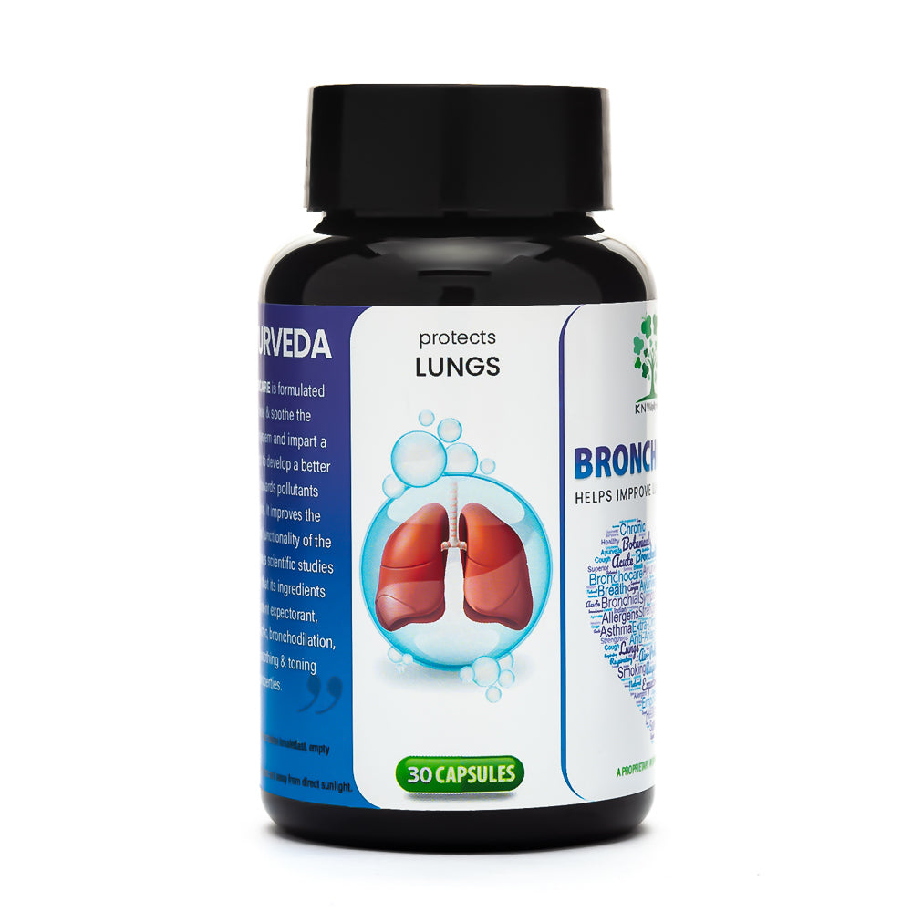 BRONCHOCARE - Ayurvedic Capsule for lungs detox & improved immunity