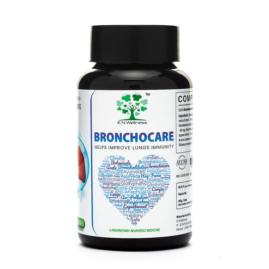 BRONCHOCARE - Ayurvedic Capsule for lungs detox & improved immunity