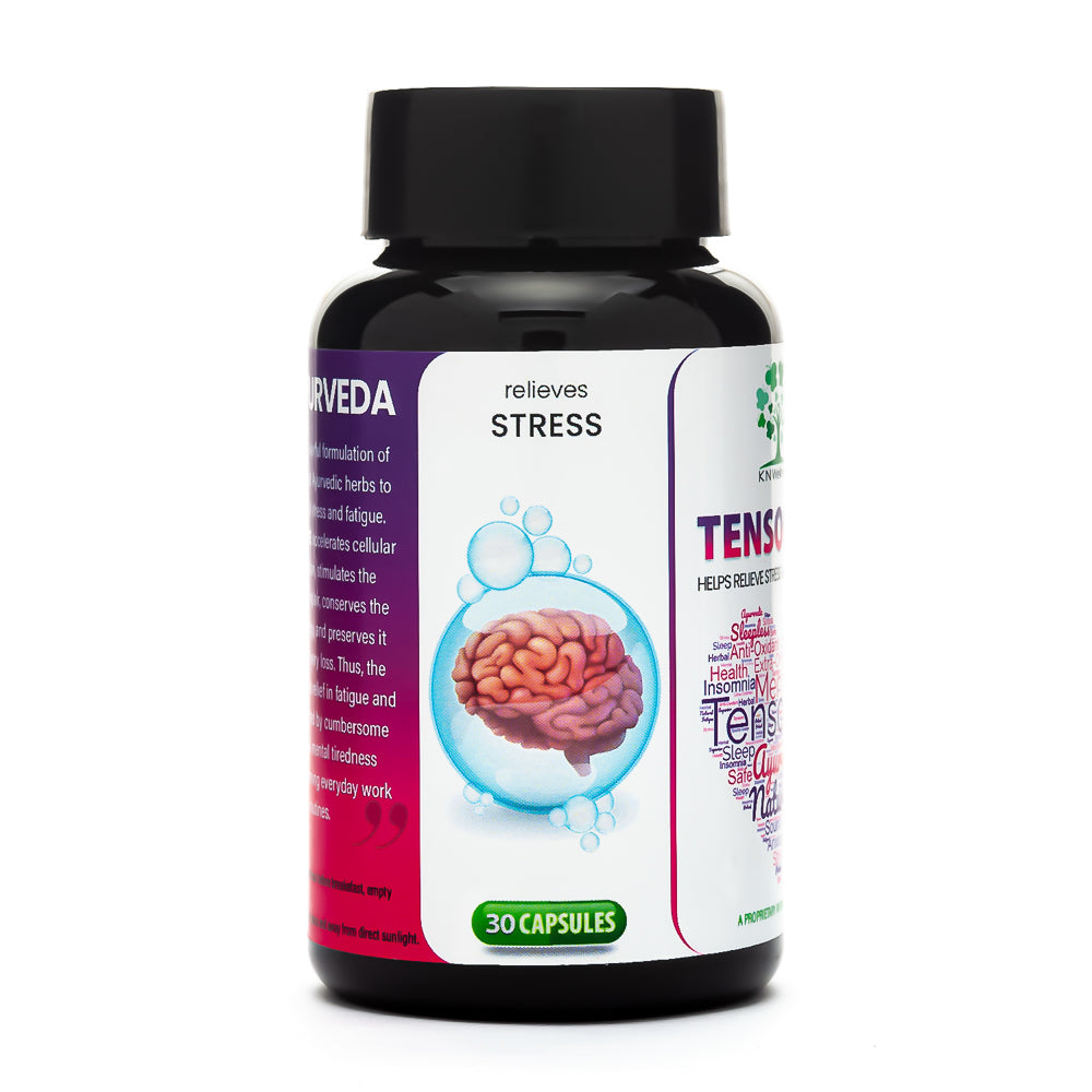 TENSOCARE - Ayurvedic capsules for managing stress &  Sound sleep