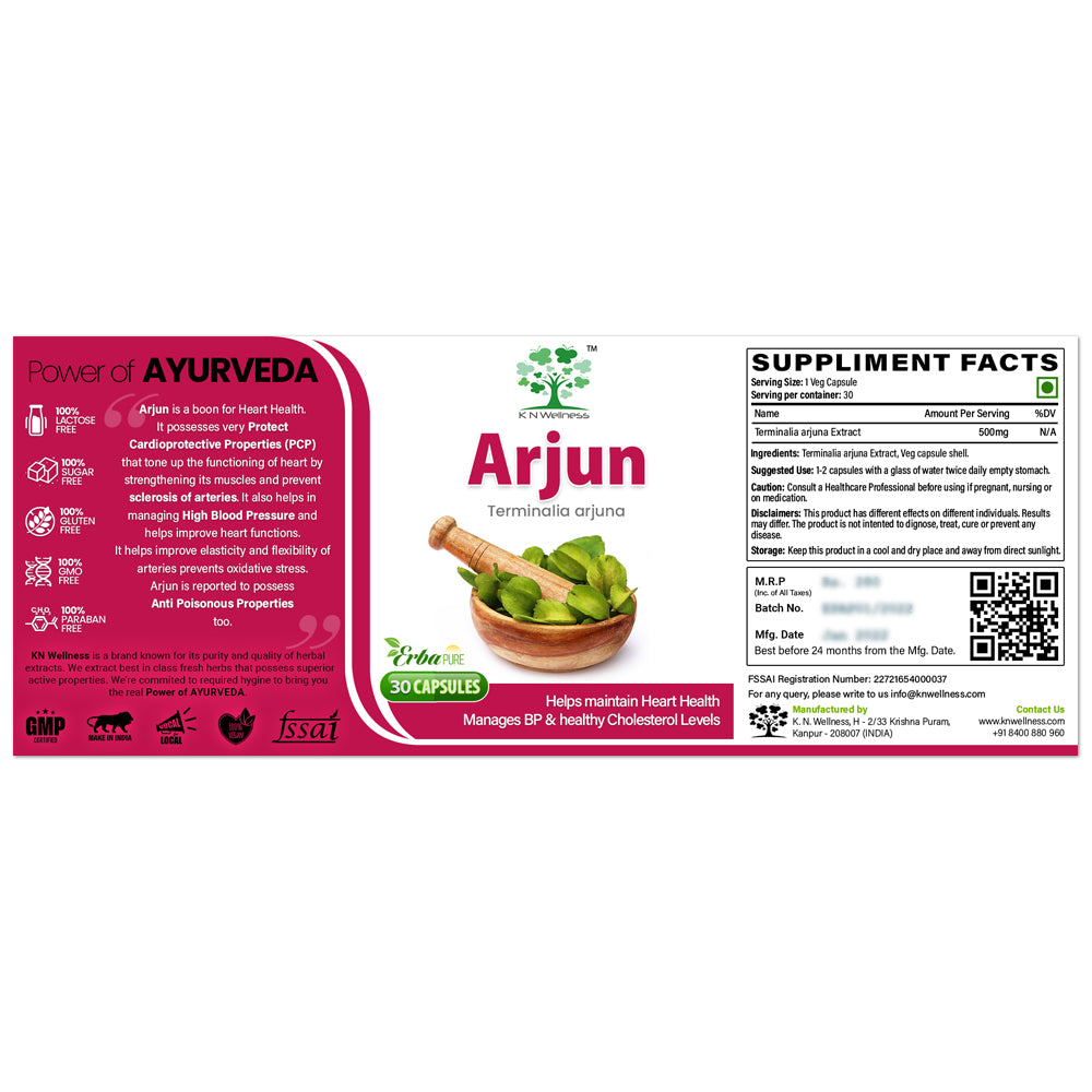 ARJUN - Terminalia arjuna extract