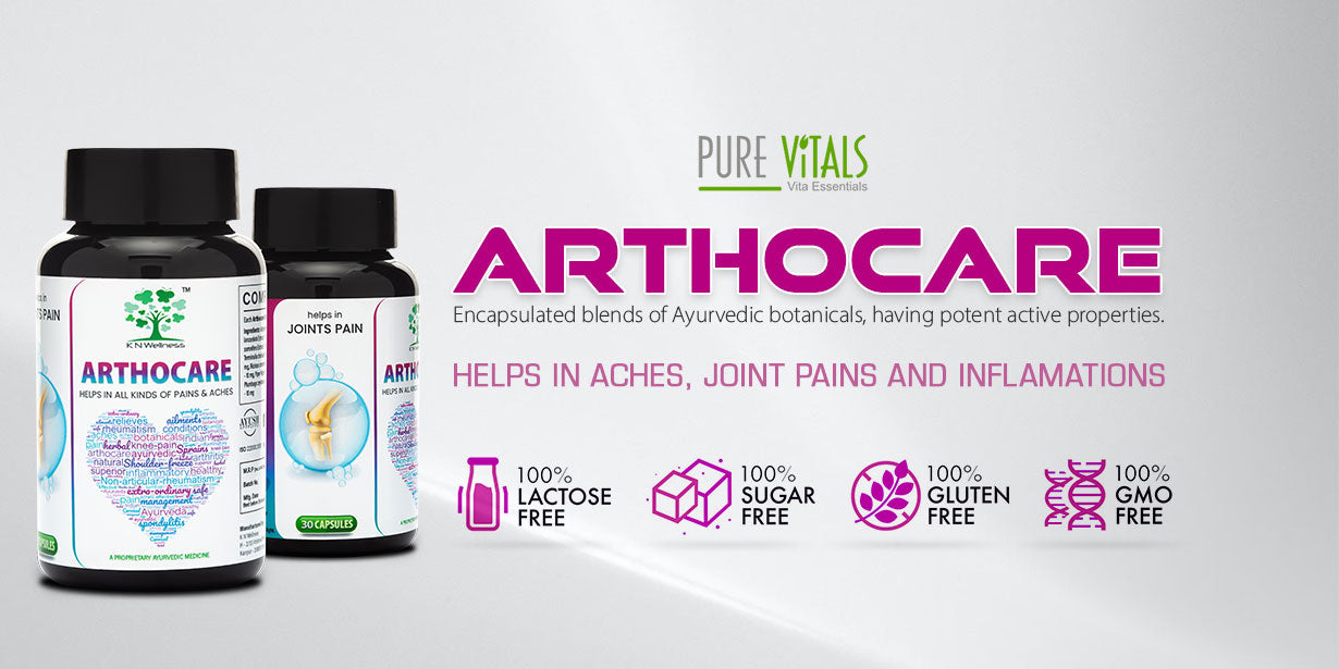 ARTHOCARE - Ayurvedic Capsule for Joints Pain & Arthritis