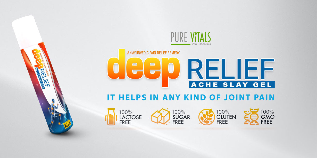 DEEP RELIEF ACHE SLAY GEL - Ayurvedic natural pain relief gel